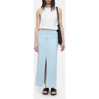 Closed Long 5-pocket Skirt Light Blue Größe: W29 | Maxiröcke Outlet | Damen | Blau