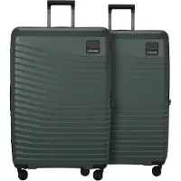 Samsonite Intuo Expandable Spinner 81 cm Doppelpack Olive Green