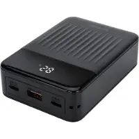 BlueBuilt Powerbank 20.000 mAh mit Schnellladefunktion Schwarz