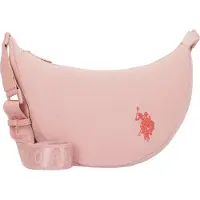 U.S. POLO ASSN. Umhängetasche Schultertasche Benton Small Hobo Bag Trascendent Pink rosa