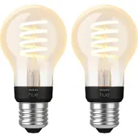 Philips Hue Filamentlampe White Ambiance Standard E27 Doppelpack