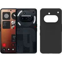 Nothing Tech Nothing Phone (3a) 256GB Schwarz 5G + Just in Case Backcover Schwarz