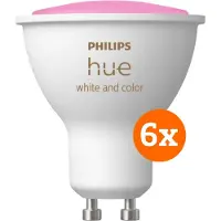 Philips Hue White & Color GU10 6er-Pack