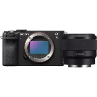 Sony A7C II Schwarz + FE 50mm f/1.8