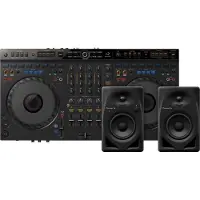 AlphaTheta DDJ-GRV6 + Pioneer DJ DM-40D-BT Schwarz