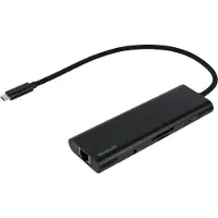 BlueBuilt 8-in-1 HDMI Dockingstation mit USB-C Schwarz