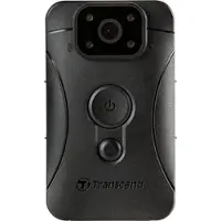 Transcend DrivePro Body 10 Bodycam für den Oberkörper Kabelgebunden 1920 x 1080 Pixel Schwarz Akku (TS64GDPB10C)