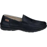 Pikolinos Herren Slipper Mokassin Halbschuh Leder Marbella M9A-3111, Größe:42 EU, Farbe:Schwarz
