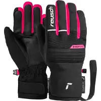 Reusch Handschuhe Benji R-TEX XT Junior Kinder Black / White / Pink Glo-6