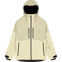 Picture Organic Clothing - Wasserfeste und atmungsaktive Skijacke - Sygna Jkt Wood Ash für Damen - Größe M - Beige