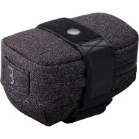 Bbb Cycling Compacked L, Sattel, Fahrradtasche, Nylon, Polyester, Plane, Grau, 0,83 l, 80 mm
