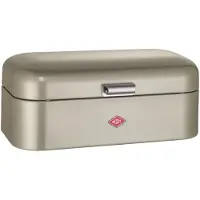 Wesco Brotkasten "Grandy", (1 tlg.), Metallscharniere/Gummistopper Deckel+Boden /Lüftungslöcher / Griff