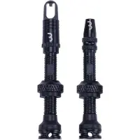 BBB Ventil Tubeless AL Valve BTI-160 2 St. 40 mm schraubb. Ventileinsatz schwarz