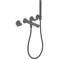 Hansgrohe AXOR 49480340 3-Loch Fertigset Wannemisch.Wand UP