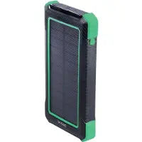 V-TAC VT11111 Power Bank 10000 mAh mit SolarpanelSchwarz