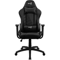 Aerocool AC-110 AIR, Universal-Gamingstuhl, 150 kg, Luftgefüllter Sitz, Gepolsterte Rückenlehne, 150 kg, Schwarz
