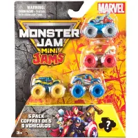 Monster Jam Mini Jams Marvel 5 Pack (6075434)