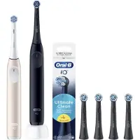 Oral-B iO 2 Doppelpack Schwarz und Rosa Vorteilspack