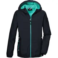 Killtec Funktionsjacke "KOS 138 GRLS JCKT", Kinder, Gr. 128, blau (navy), Obermaterial: 100% Polyester.Futter: 100% Polyester, Jacken Funktionsjacke, Kinderjacke: wasserdicht, reflektierend, elastisch
