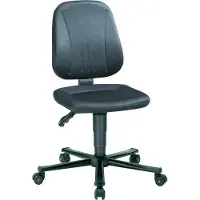 Magni Bimos Arbeitsstuhl ESD Unitec 2, schwarz Sitzhöhe 440-620 mm Stoffpolster, mit Rollen