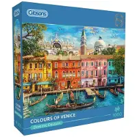 Gibsons Farben von Venedig Puzzle 1000 Teile