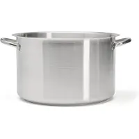 De Buyer Prim’Appety 3506.32 niedriger Kochtopf ohne Deckel, 32 cm, 14 L