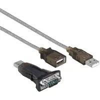 Goobay 93128, USB Typ-A, DB-9