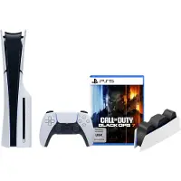 Sony PlayStation 5 Slim mit Laufwerk + Call of Duty: Black Ops 7 + Ladestation