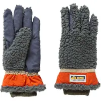 ELMER - Handschuhe aus Wolle - Teddy Glove Khaki für Herren aus Wolle - Größe S