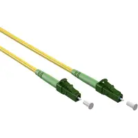 Goobay Glasfaserkabel (FTTH), Singlemode (OS2) Yellow, (Simplex), 20 m