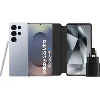 Samsung Galaxy S25 Ultra 256GB Silber 5G + Zubehörset