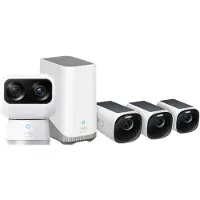 Eufy eufyCam 3 3er-Pack + Indoor Cam S350