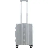 Aleon Traveler Domestic 4-Rollen Kabinentrolley Aluminium 55 cm