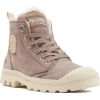 Palladium Winterboots "PAMPA HI ZIP WL", Damen, Gr. 40, wärmend, braun, Leder, Schuhe Winterboots, Winterschuhe, Schnürboots, Winterstiefel, Snowboots, gefüttert, Topseller
