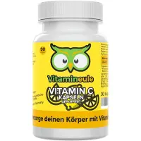 Vitamineule Vitamin C Kapseln - gepuffert 500 mg Calciumascorbat 63 g