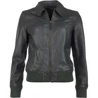 Jcc Lederjacke 2999101-2 Damen grey XXL