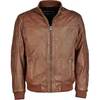 Jcc Lederblouson 31020348 Herren whisky XXL