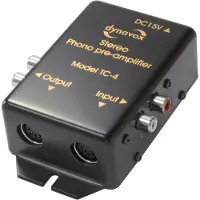 Dynavox TC-4, 2.0 Kanäle, 50 dB, 5 mV, 450 mV, 18 - 20000 Hz, 14.4 V