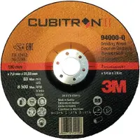 3M Schruppscheibe Cubitron II D230xS7mmKörnung 36+ gekröpft INOX Bohrung 22,23 mm