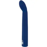 Sweet Smile Smile - gebogener G-Punkt Vibrator (blau)