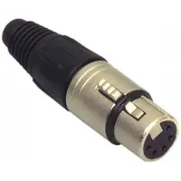 Neutrik NC5FX 5-polige XLR-Kabelbuchse