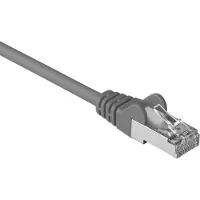 Goobay CAT 5e Netzwerkkabel, F/UTP, grau, 50m