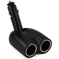 HQ Products Universal DC Power Adapter - KFZ-Adapter - 120 W - Eingangsspannung: 12 V DC - 12 V DC - Universal - Maximaler Ausgangsstrom pro Port: 10 A - Schwarz
