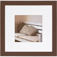 Henzo Driftwood Holzrahmen 40x40 dunkelbraun
