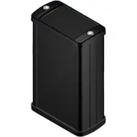 TEKO ALUMINIUMGEHÄUSE - SCHWARZ - 100 x 59.9 x 30.9 mm - mit Flansch