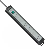 Brennenstuhl Steckdosenleiste Premium-Line 6x 3m UK