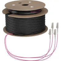 EFB Elektronik Trunkkabel U-DQ ZN BH OM4 4G 1x4 LC-LC 90m Dca LSZH