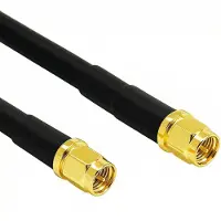 DeLOCK Antennenkabel SMA Stecker zu SMA Stecker LMR/CFD300 2 m low loss