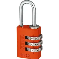 ABUS Vorhängeschloss mit Zahlenkombination 145/20 mm