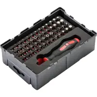 Rothenberger Spezial - Anwendungs - Bit 56-teiliges Set 1/4 Zoll - 1000002181